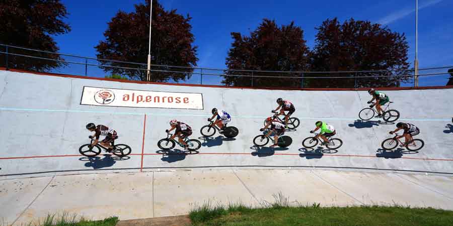 The Alpenrose Velodrome Challenge draws elite racers from around the world to one of twenty USA velodromes in the heart of Portland, Oregon